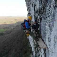 Conception, réalisation et entretien de via ferrata par Antipodes Constructions