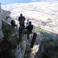 Conception, réalisation et entretien de via ferrata par Antipodes Constructions